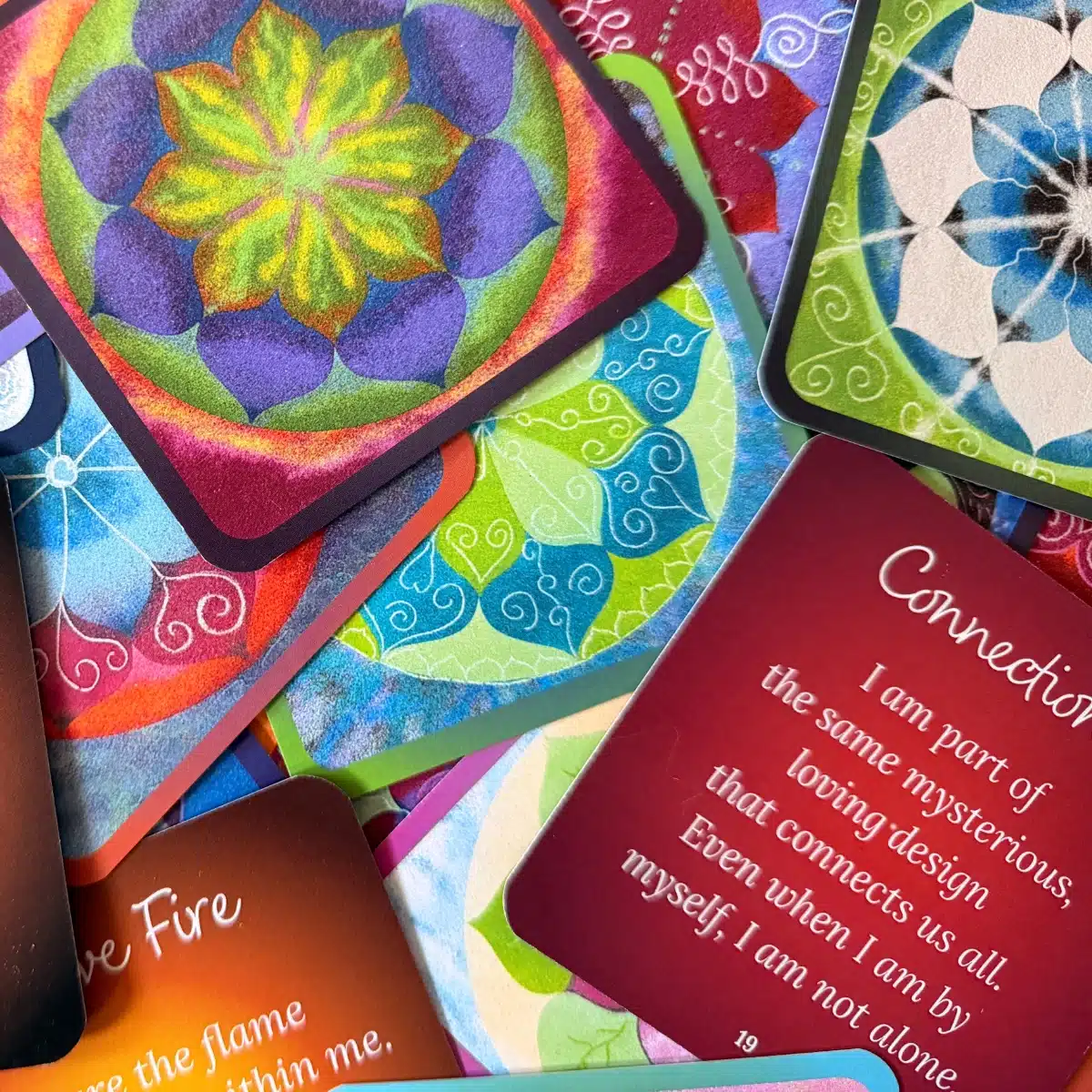 Sand Mandala Meditation Deck
